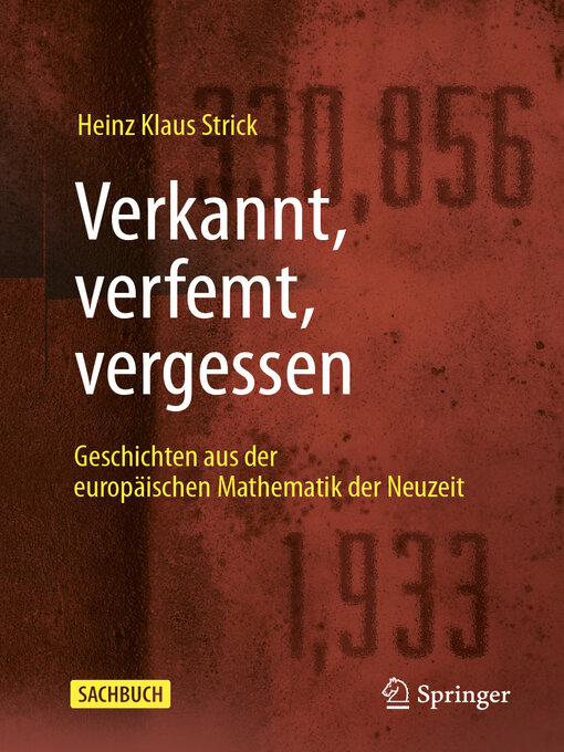 Title details for Verkannt, verfemt, vergessen by Heinz Klaus Strick - Available